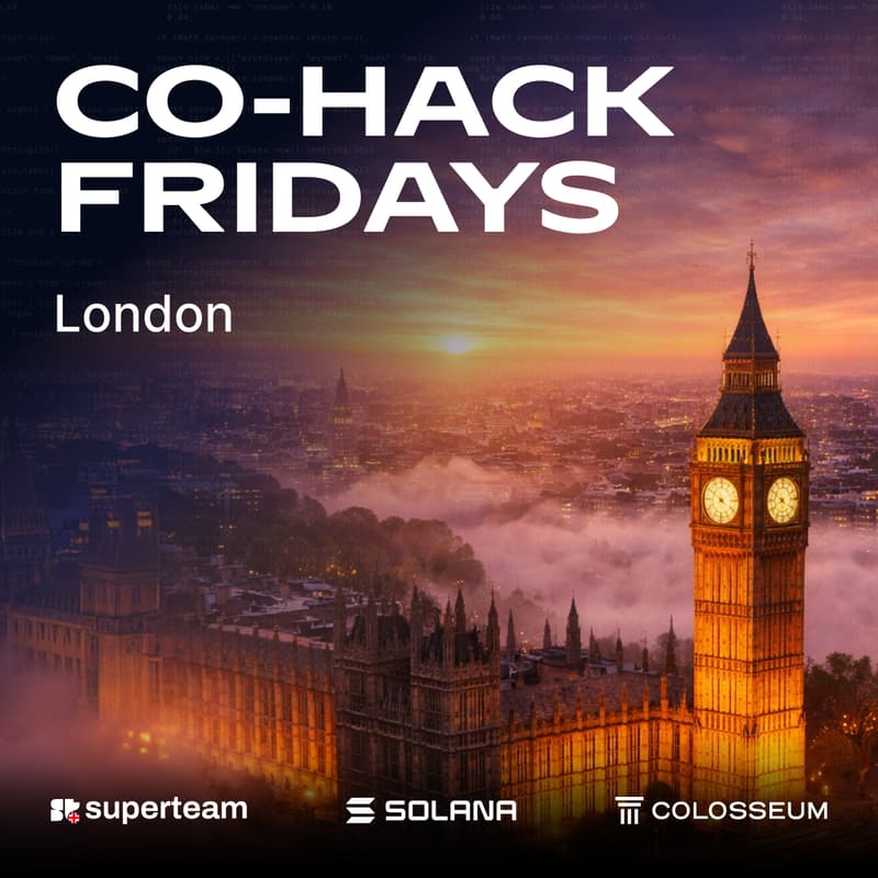 Cover Image for Co-Hack Fridays : London Chapter