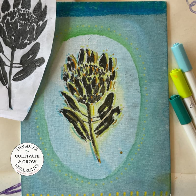 Cover Image for Brushes & Bloom: A Collective Art Evening