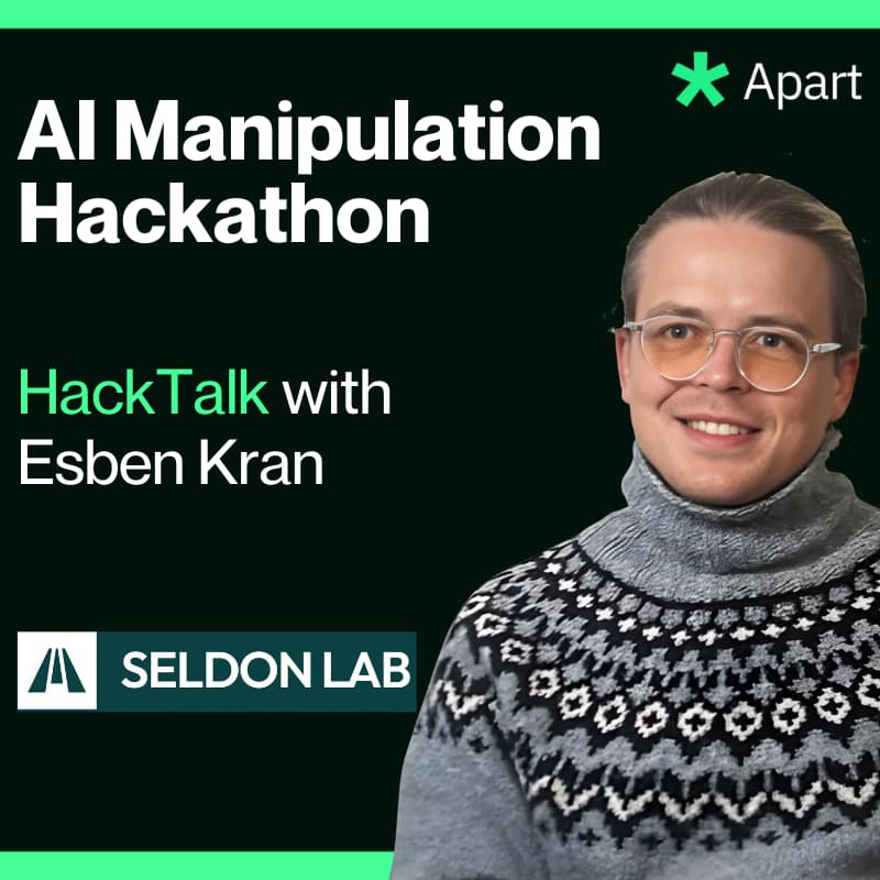 Cover Image for HackTalk: Esben Kran - Neutralizing Dark Patterns in LLMs