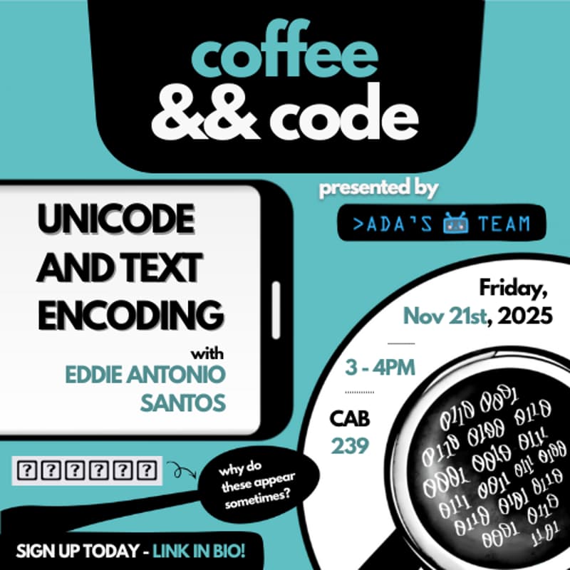 Coffee&&Code: Unicode & Text Encoding · Luma