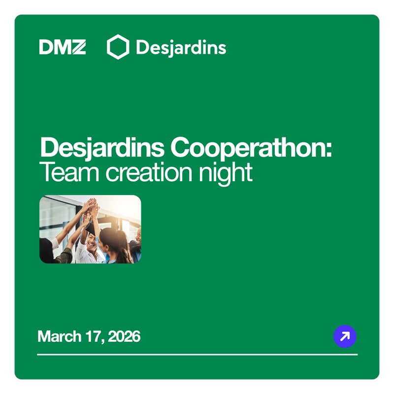 Cover Image for Cooperathon powered by Desjardins: Team Creation Night