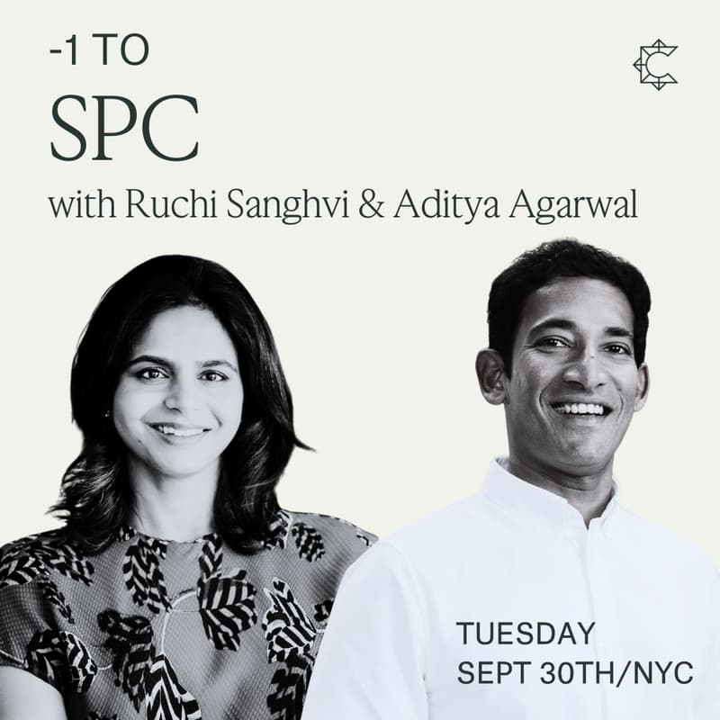 Cover Image for -1 to SPC with Ruchi Sanghvi & Aditya Agarwal