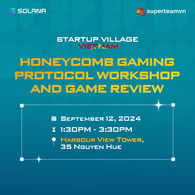 Cover Image for [Start-up Village Day 17] Honeycomb Gaming Protocol workshop and game review