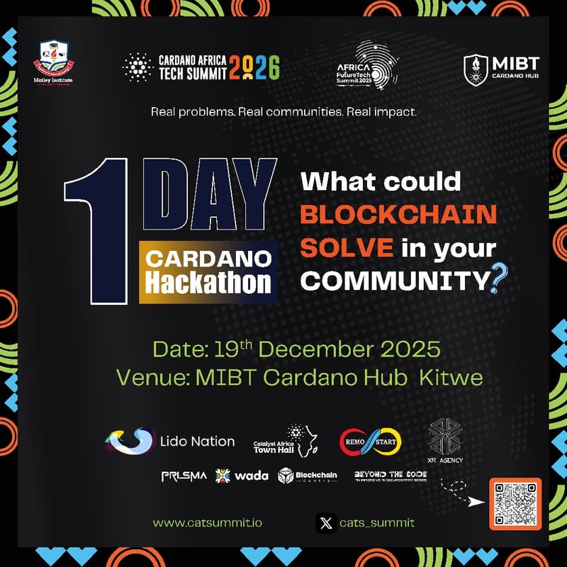 Cover Image for MIBT Cardano Hackathon 2025