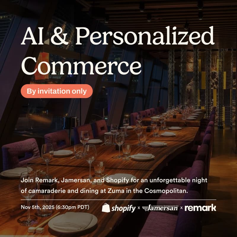 Cover Image for AI & Personalized Commerce Dinner (SEMA)
