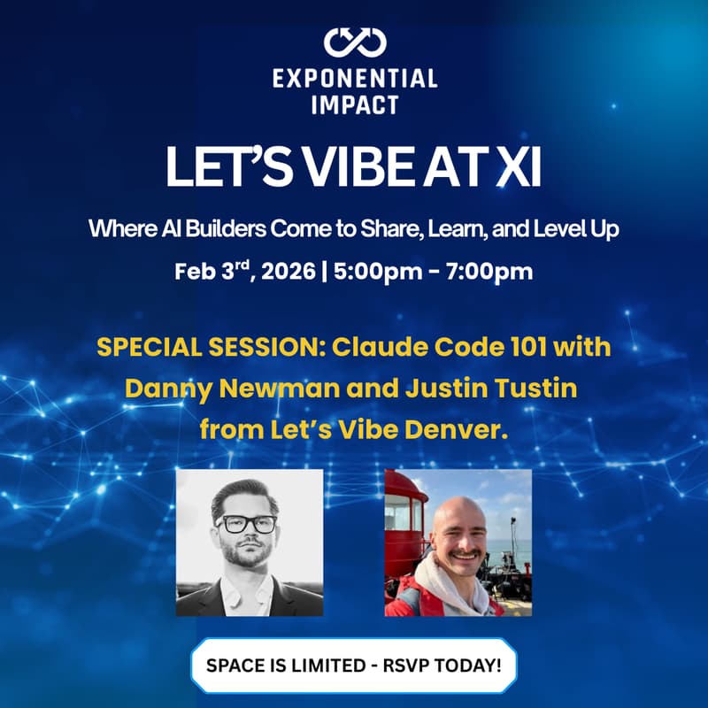 Cover Image for Let's Vibe at XI