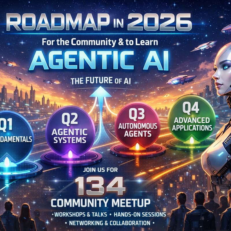 Cover Image for Roadmap in 2026 to learn Agentic AI