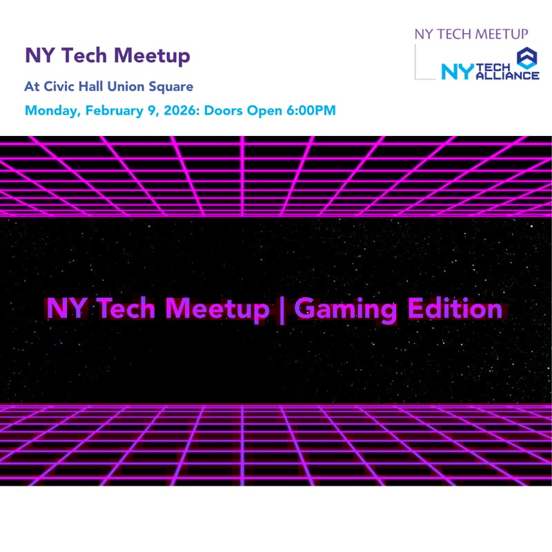 Cover Image for NY Tech Meetup: Gaming Edition