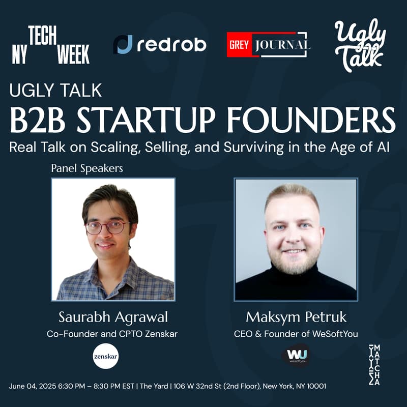 Cover Image for UGLY TALK: B2B STARTUP FOUNDERS