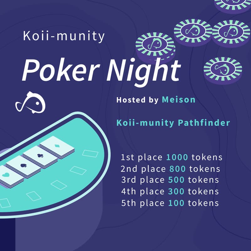 Cover Image for Koii-munity: Poker Night #8