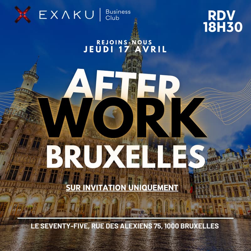 Image de couverture pour Afterwork Exaku - Bruxelles