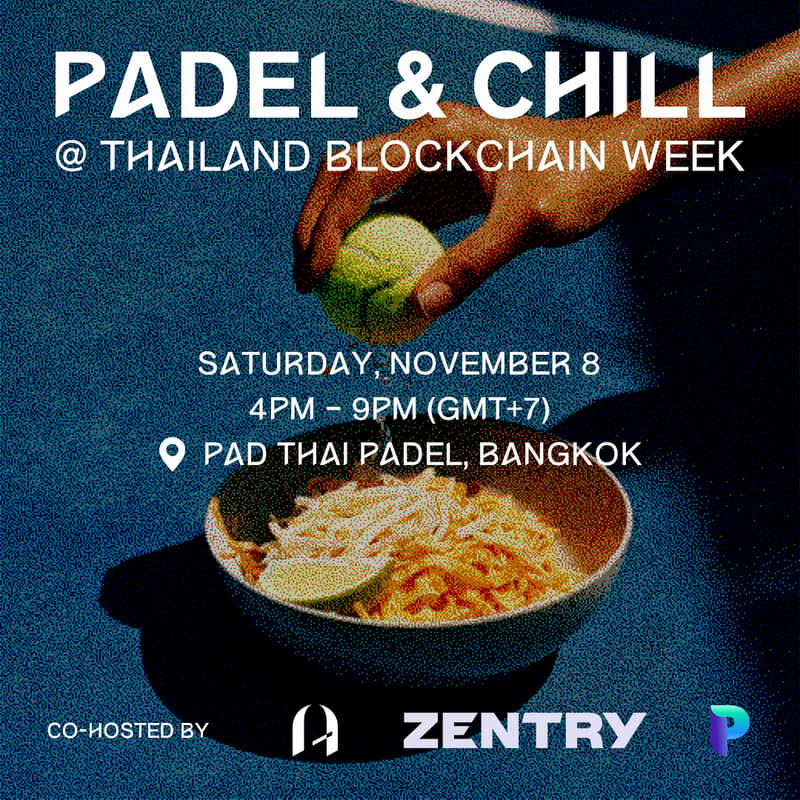 Cover Image for 🎾 Padel & Chill @ Thailand Blockchain Week