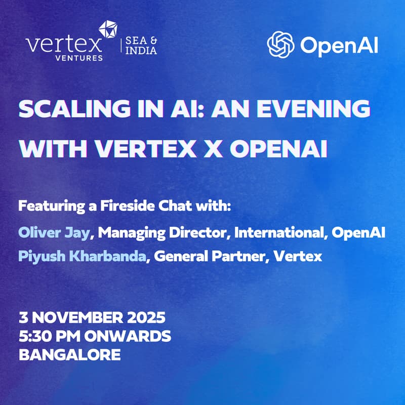 Cover Image for Scaling in AI: An Evening with Vertex x OpenAI