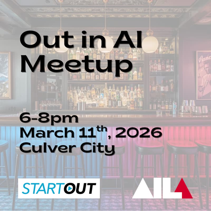 Cover Image for Out in AI Tech Meetup: Builders, Founders & Operators