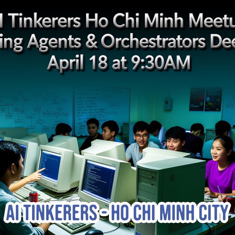 Cover Image for AI Tinkerers HCM - 🤖 Deep Dive into Agentic Workflows and Coding Orchestrators