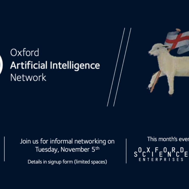 Cover Image for Oxford AI Network - Talks & Social