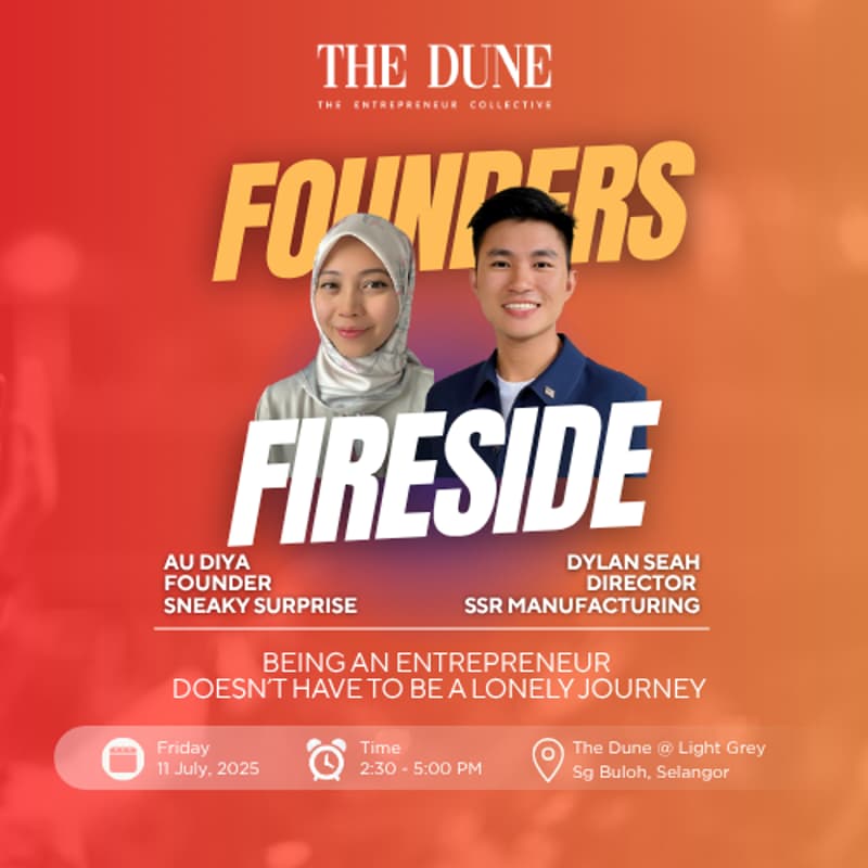 Cover Image for Founders Fireside by The Dune, the Entrepreneurs' Venture Space