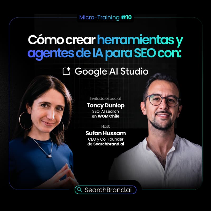 Cover Image for Micro-Training #10 | Cómo crear herramientas y agentes de IA para SEO con Google AI Studio