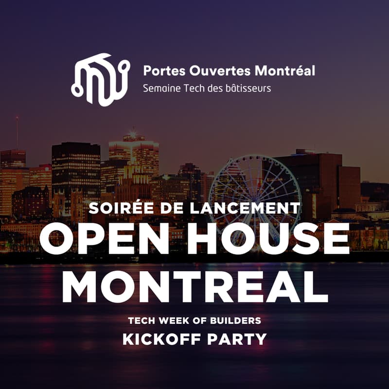 Cover Image for Soirée de Lancement - Open House Montreal 2025 - Kickoff Party