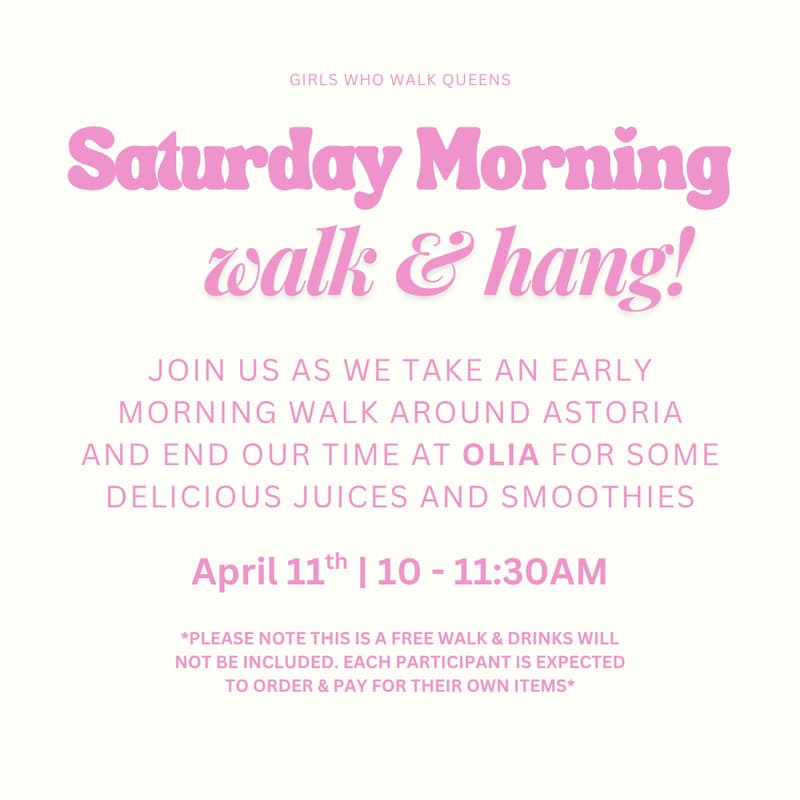 Cover Image for Morning Walk & Hang💗