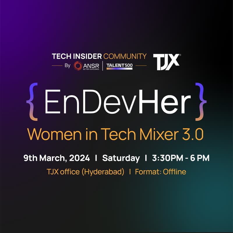 Cover Image for EnDevHer 3.0 in association with TJX 