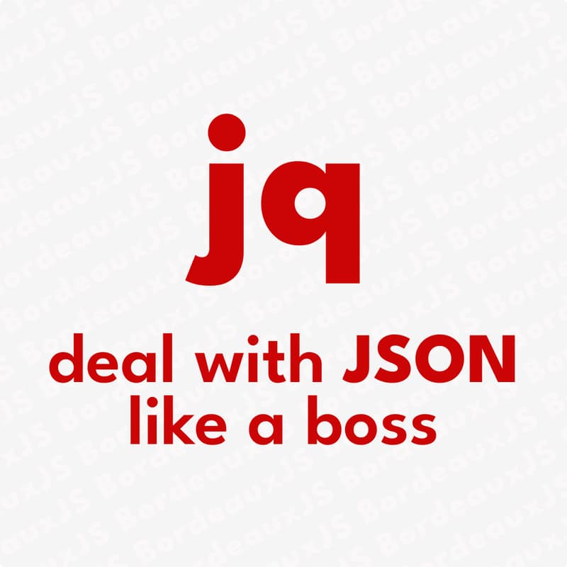 Cover Image for jq: deal with JSON like a boss