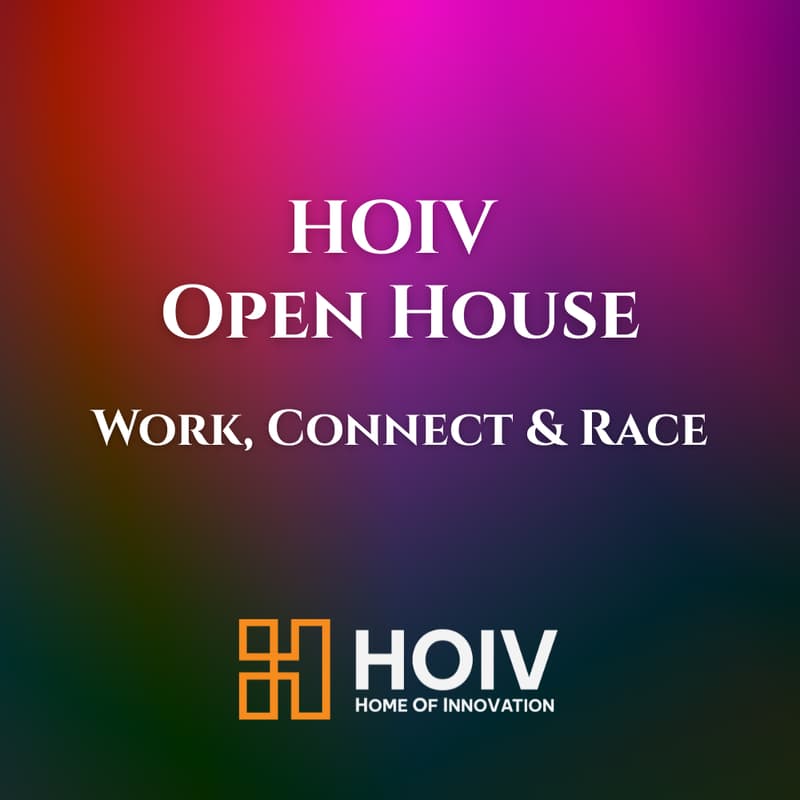 Cover Image for HOIV Open House: Work, Connect & Race