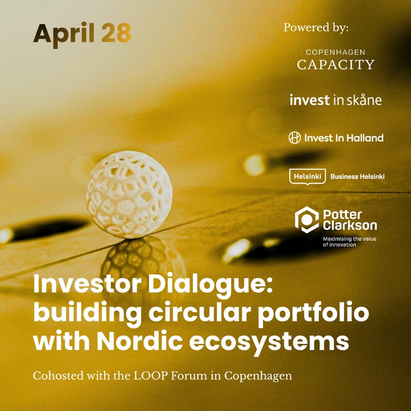 Cover Image for Investor Dialogue: building circular portfolio with Nordic ecosystems