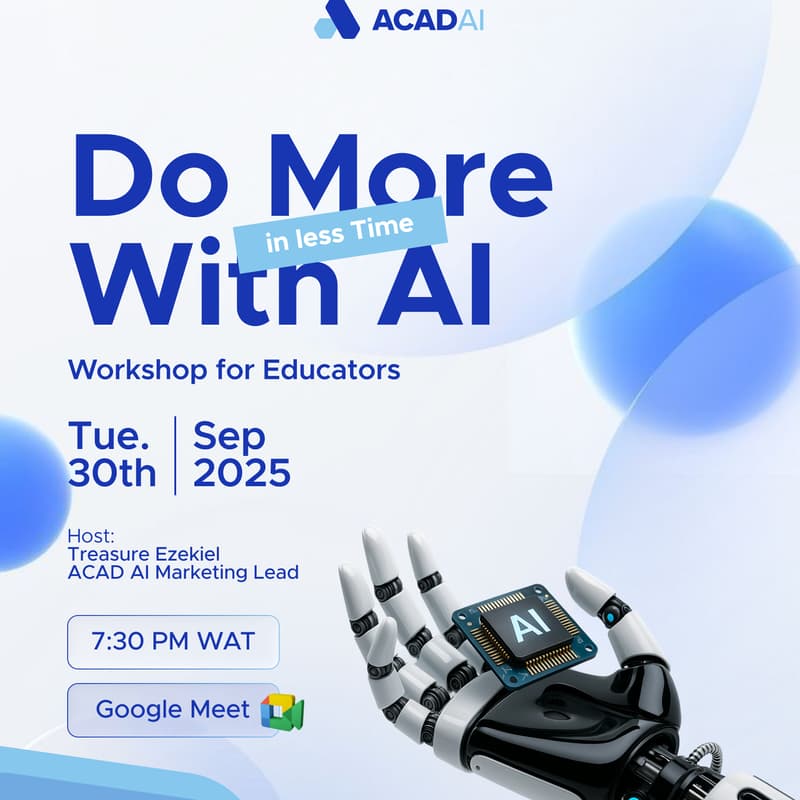 Cover Image for Do More in Less Time with AI