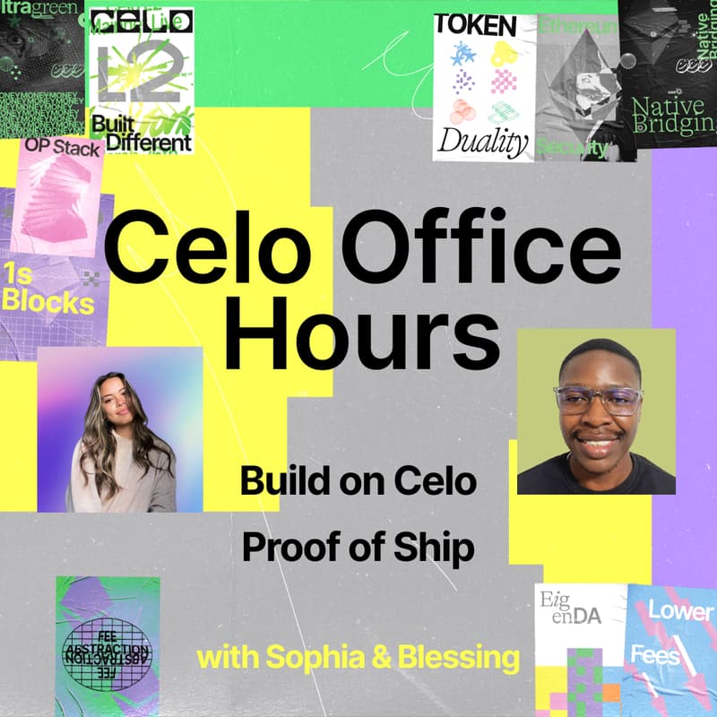 Cover Image for Build with Celo Office Hours