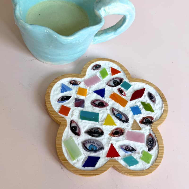 Cover Image for picto mosaic coasters