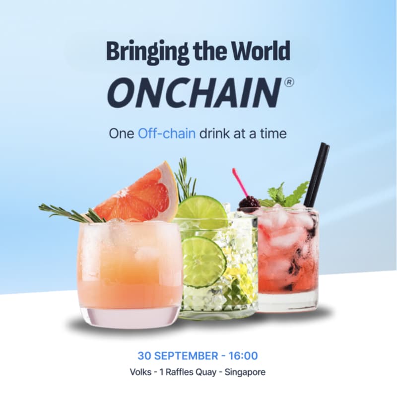 Cover Image for Bringing the World ONCHAIN® — Official TOKEN2049 Singapore Side Event