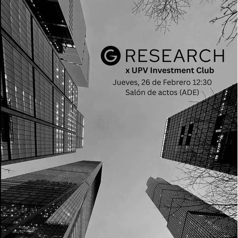 Cover Image for G-Research <> UPV Investment Club