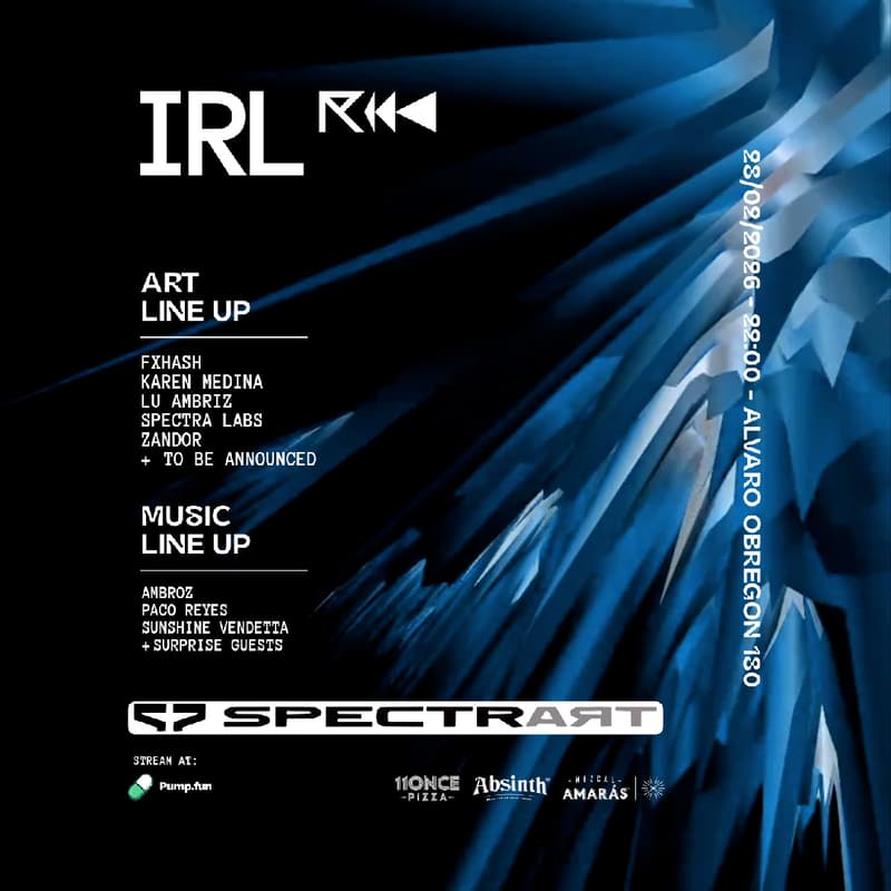 Cover Image for IRL TOUR MEXICO CITY X SPECTRA