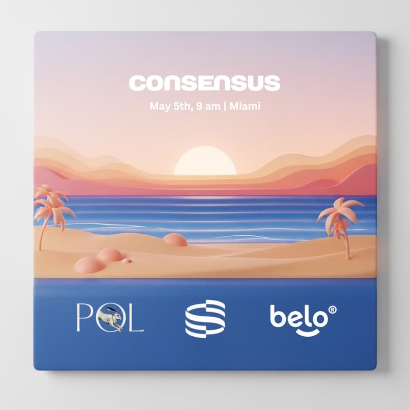Cover Image for @ Consensus Miami. Breakfast with Securitize, POL Finance & Belo.