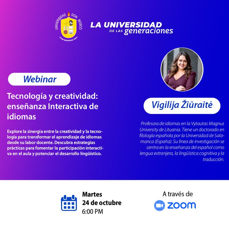 Cover Image for Webinar: Tecnología y Creatividad: Enseñanza Interactiva de Idiomas