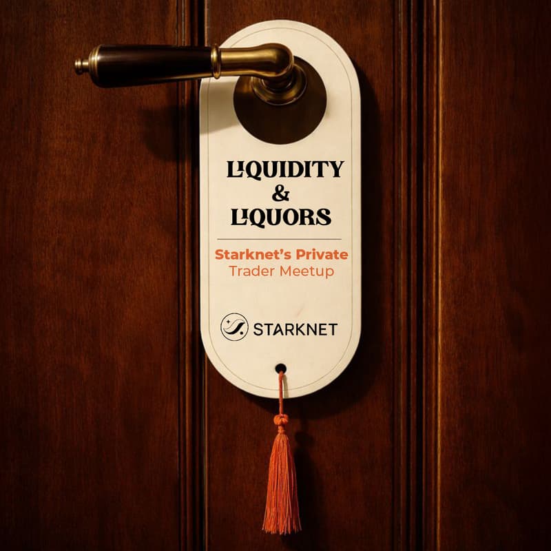 Cover Image for Liquidity & Liquors: Starknet’s Private Trader Meetup