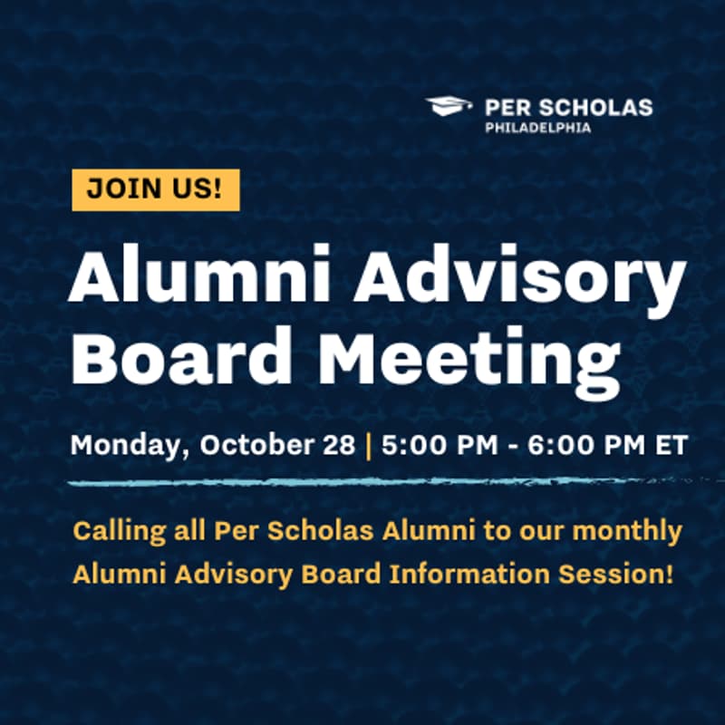 Cover Image for Per Scholas Philadelphia: Alumni Advisory Board Meeting