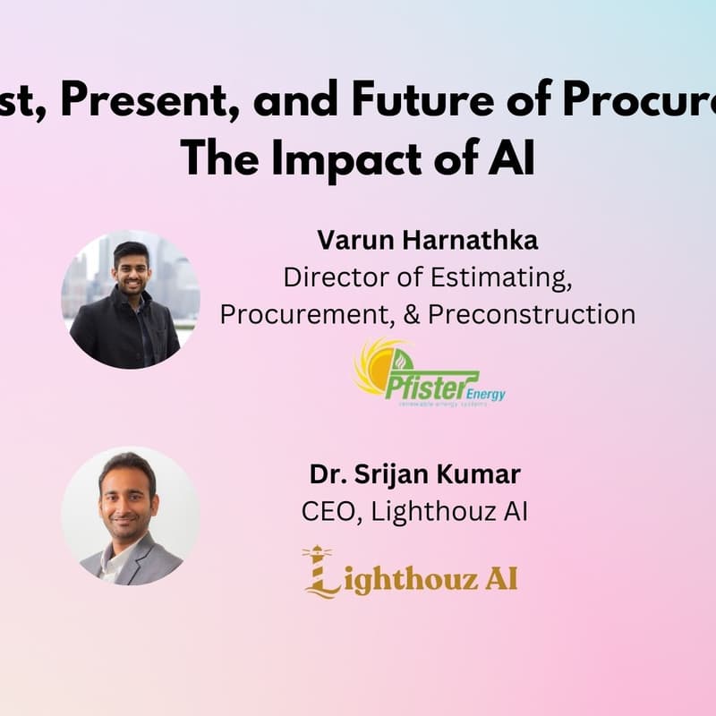 Cover Image for 🚀 The Past, Present, and Future of Procurement: The Impact of AI