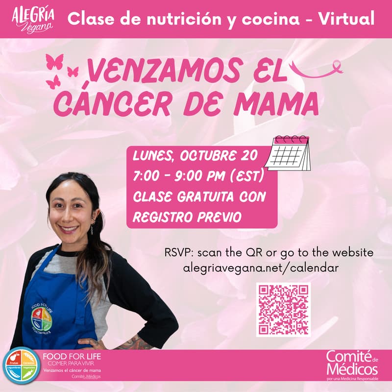 Cover Image for Venzamos el Cáncer de Mama - Clase virtual