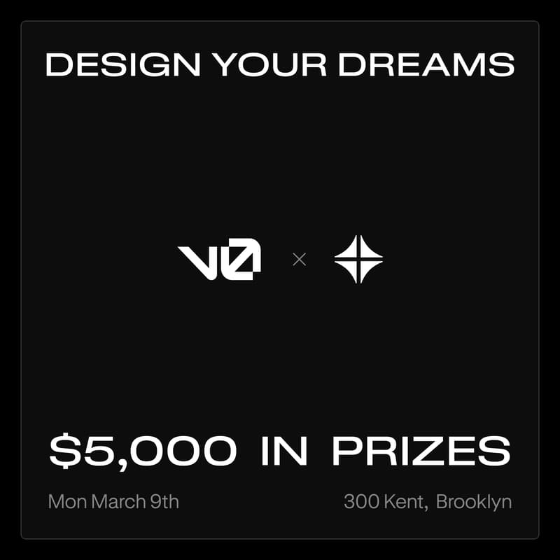 Cover Image for Design your Dreams | v0 x Contra Challenge