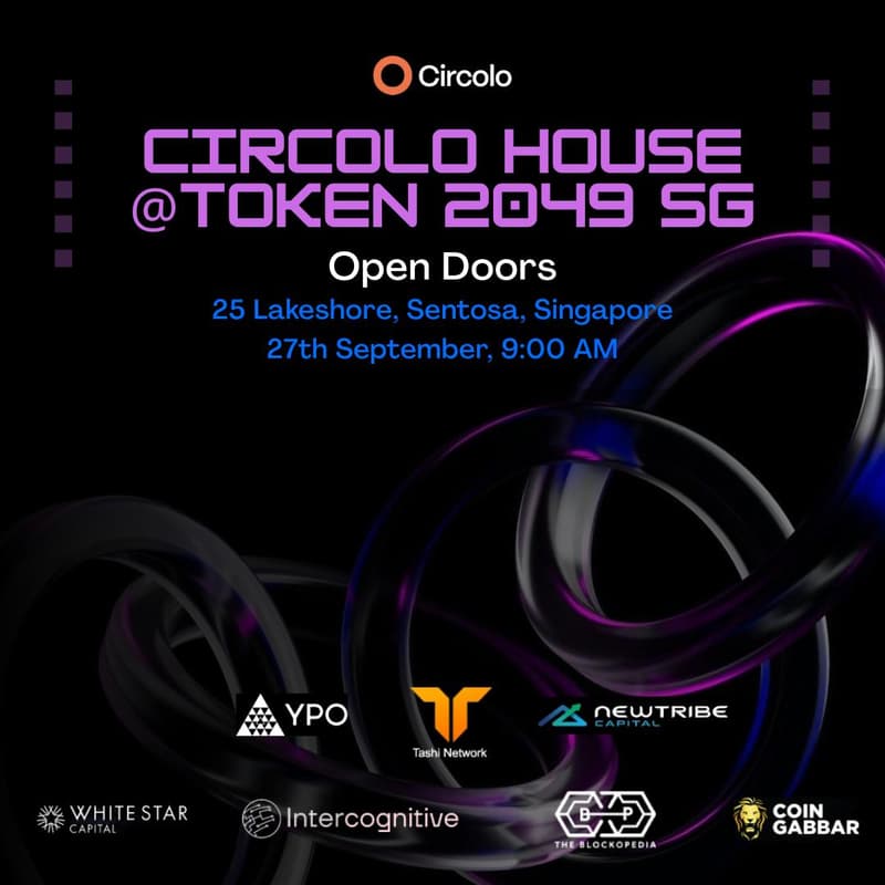Cover Image for Circolo House at Singapore Token 2049 Open Doors