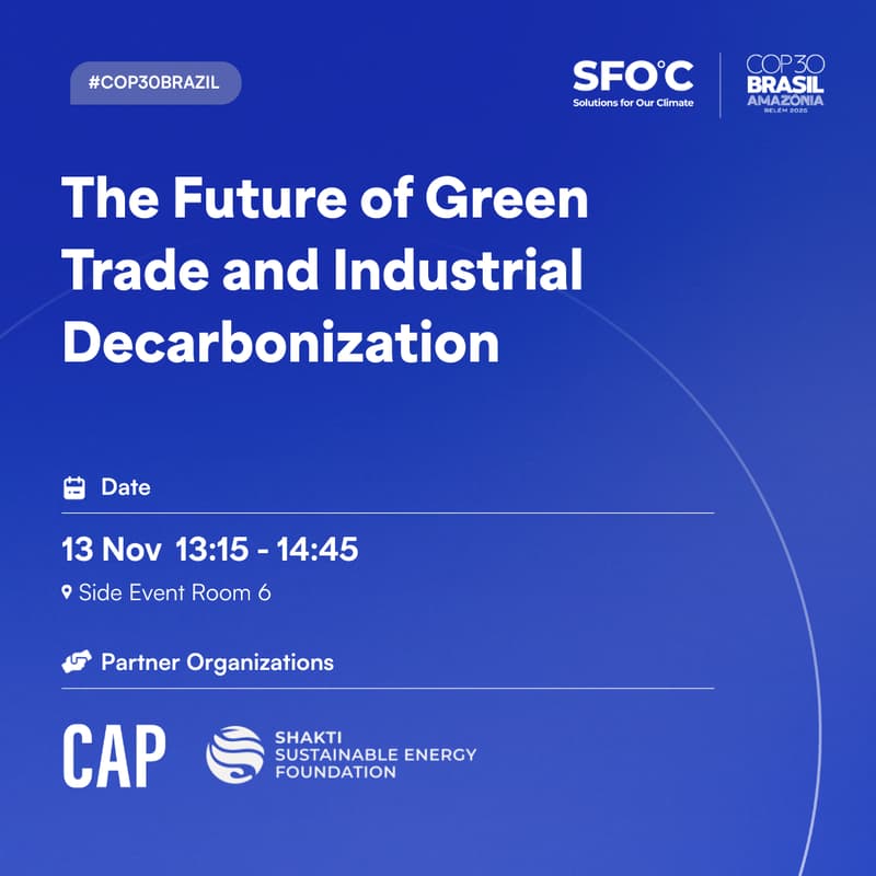Cover Image for The Future of Green Trade and Industrial Decarbonization