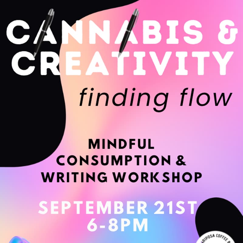 Cover Image for cannabis & creativity: finding flow writing workshop