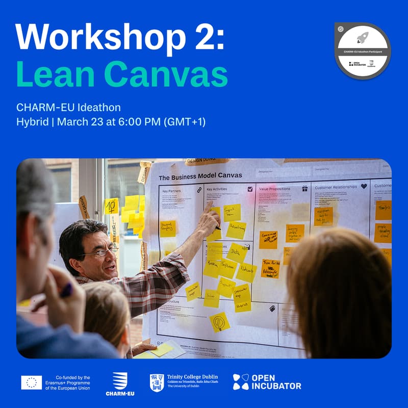 Cover Image for Workshop 2: Lean Canvas