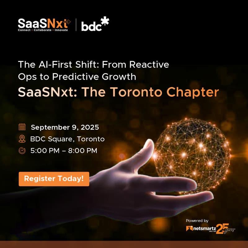 Cover Image for SaaSNxt - The AI-First Shift: From Reactive Ops to Predictive Growth