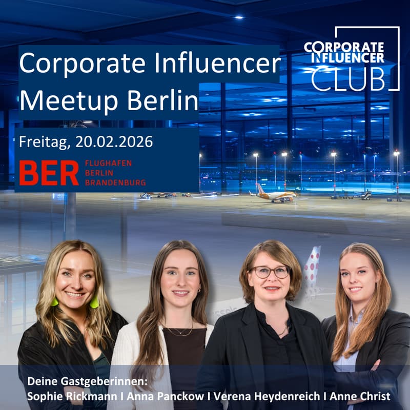 Cover Image for Corporate Influencer Club Meetup Berlin