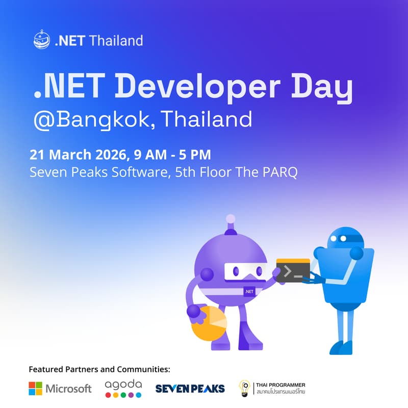 Cover Image for .NET Thailand Developer Day 2026