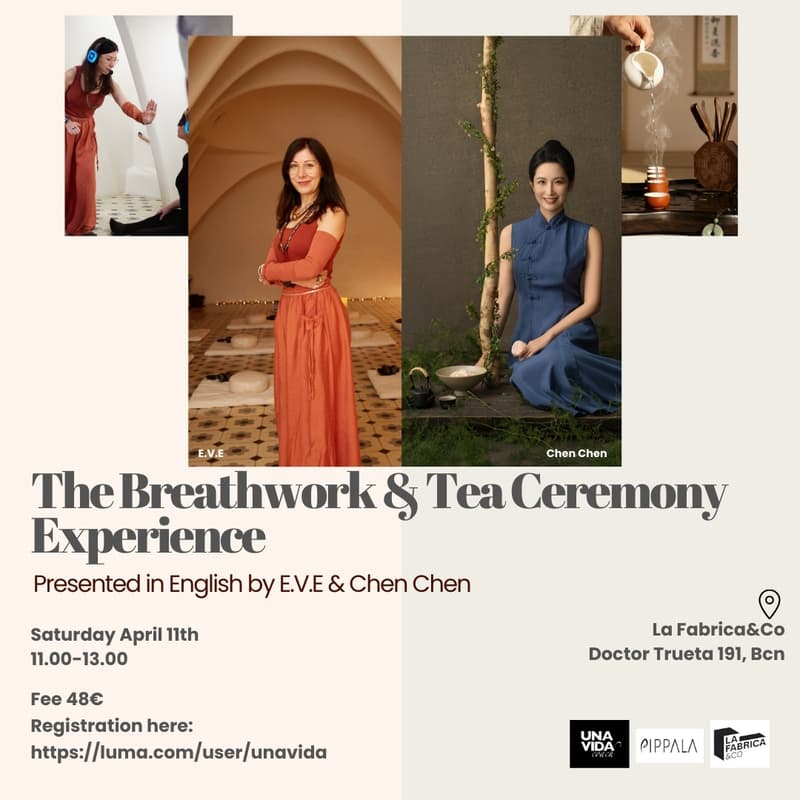 Cover Image for The Breathwork & Tea Ceremony Experience