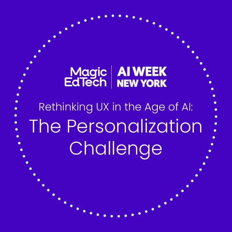 Cover Image for Rethinking UX in the Age of AI: The Personalization Challenge #AIWeekNY
